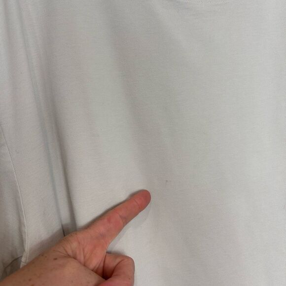 Lululemon T-Shirt Mens 2XL cream Short Sleeve Crew Neck shirt Athletic Gym xxl - Picture 5 of 13